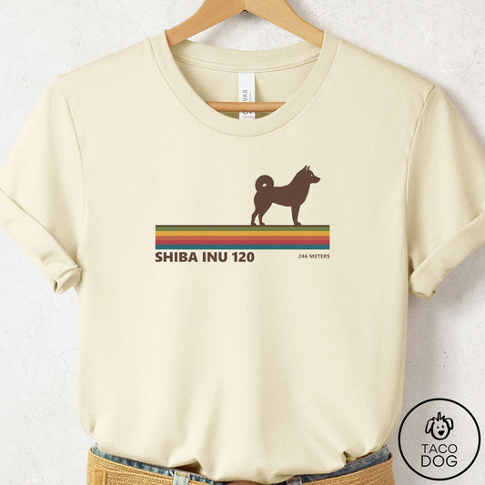Shiba Inu VHS T-Shirt Natural Taco-Dog