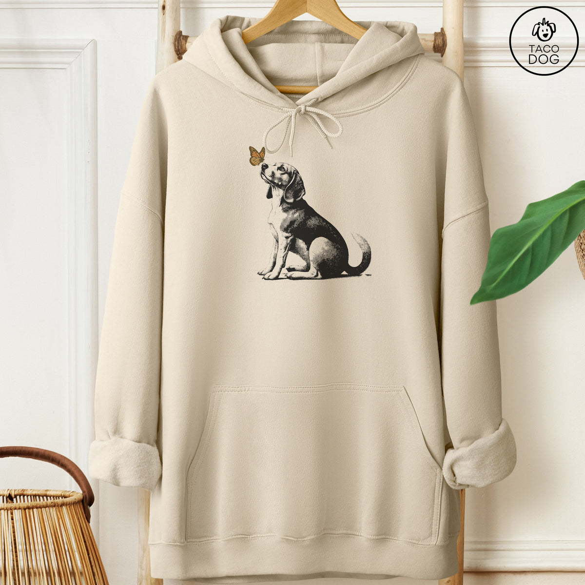 Beagle Butterfly Hoodie