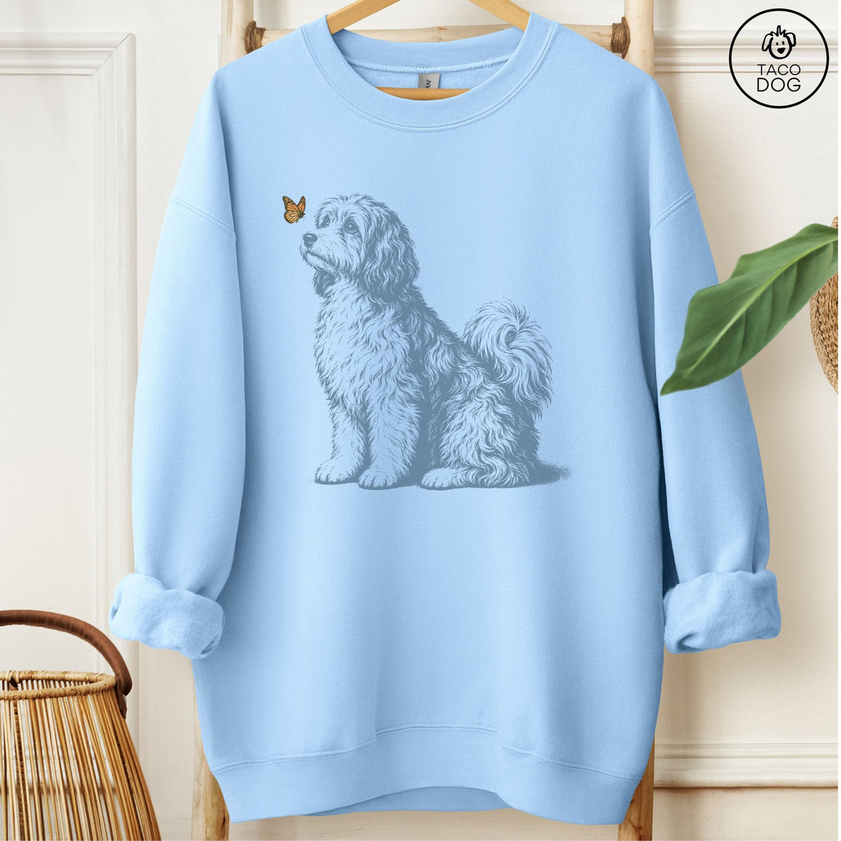 Havanese Butterfly Sweatshirt