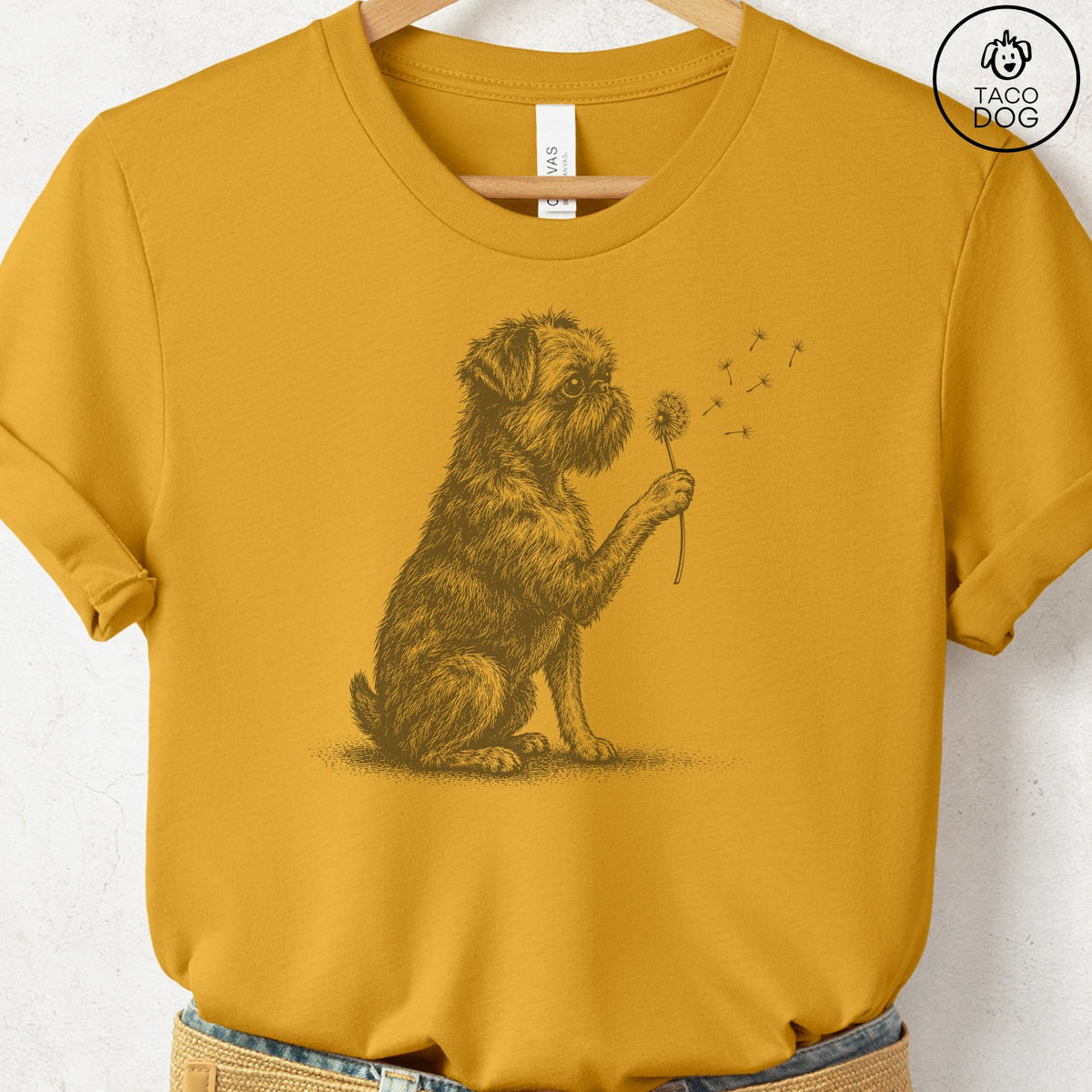 Brussels Griffon Dandelion T-Shirt