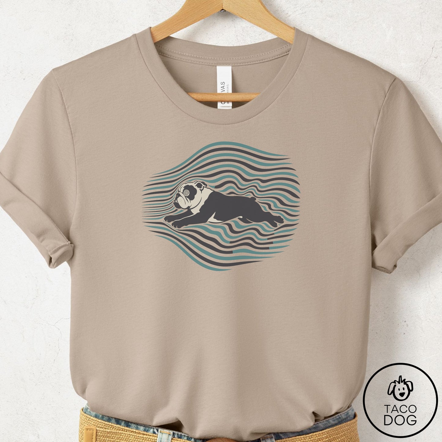 English Bulldog Disturbance T-Shirt