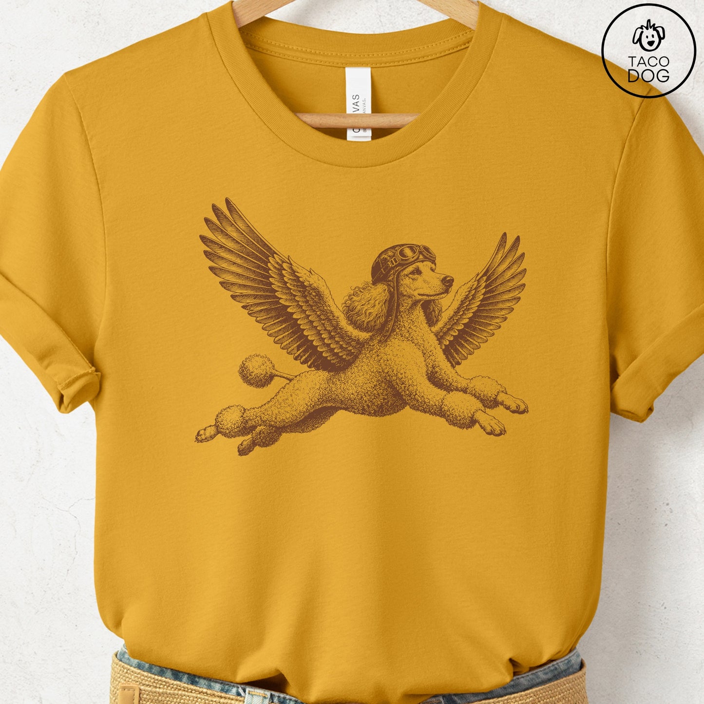 Poodle Flight Risk T-Shirt