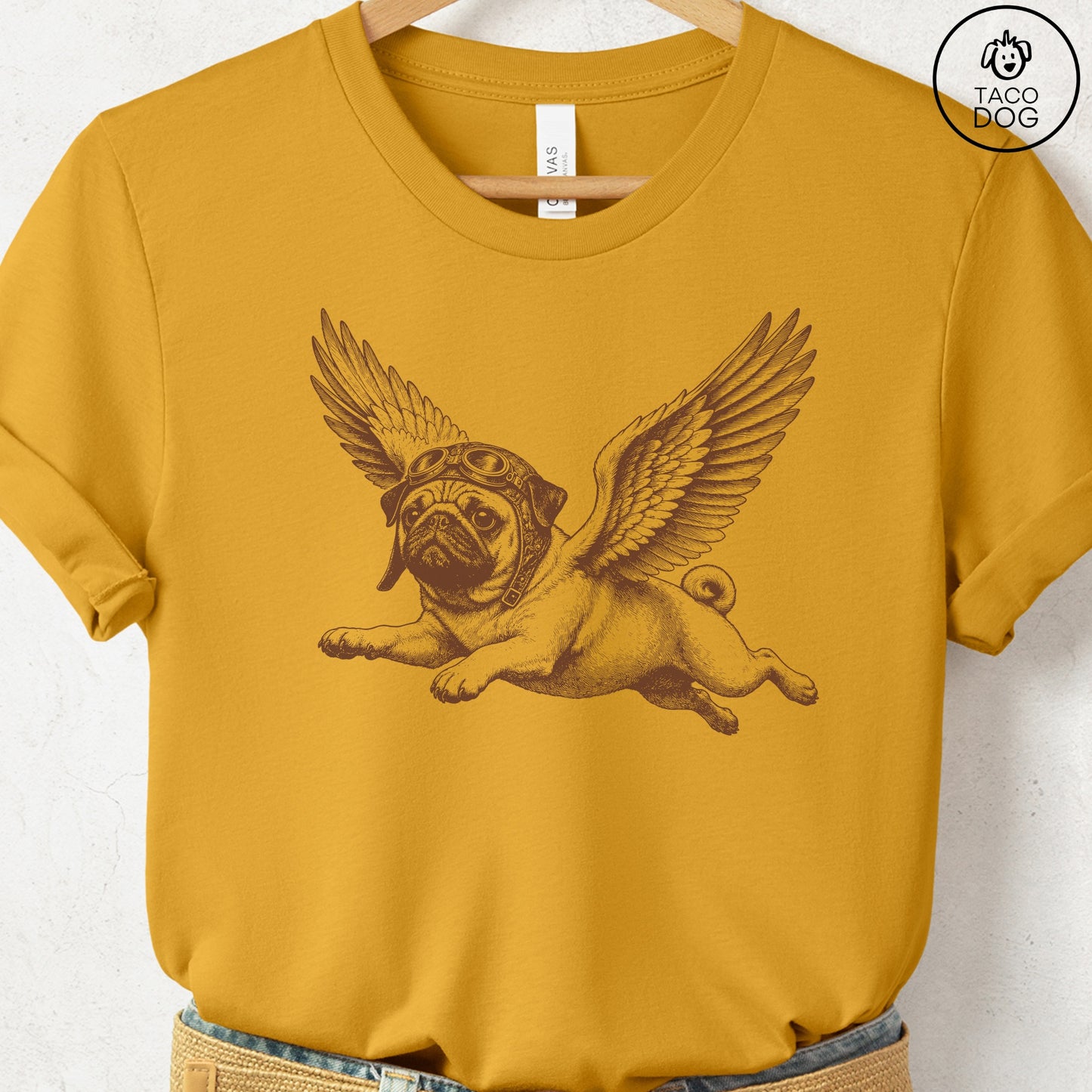 Pug Flight Risk T-Shirt