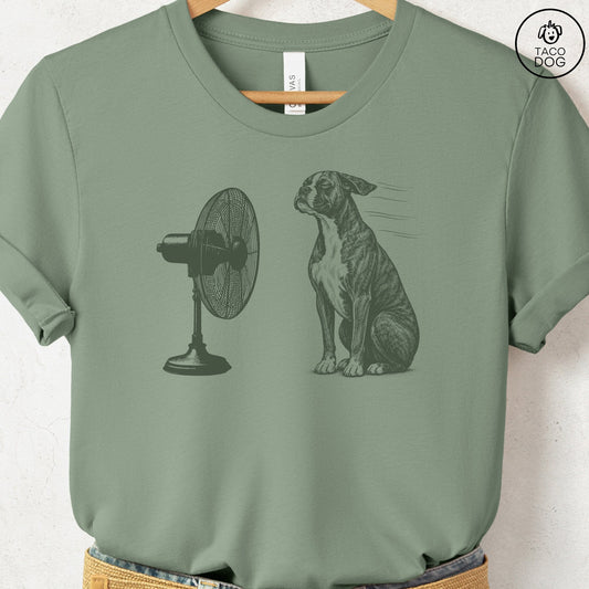 Boxer Fan T-Shirt Sage Taco-Dog