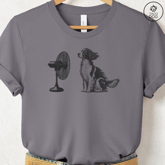 Springer Spaniel Fan T-Shirt Storm Taco-Dog