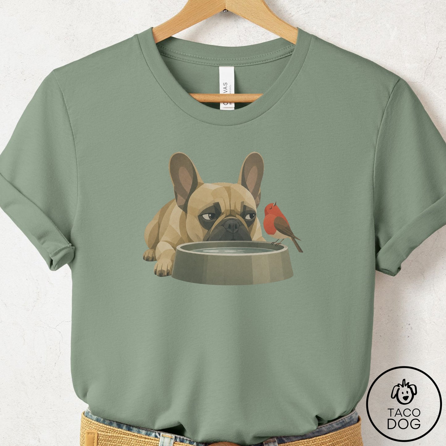 French Bulldog Frenchie Freeloader T-Shirt