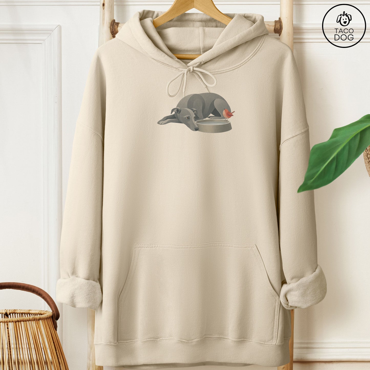 Italian Greyhound Whippet Freeloader Hoodie