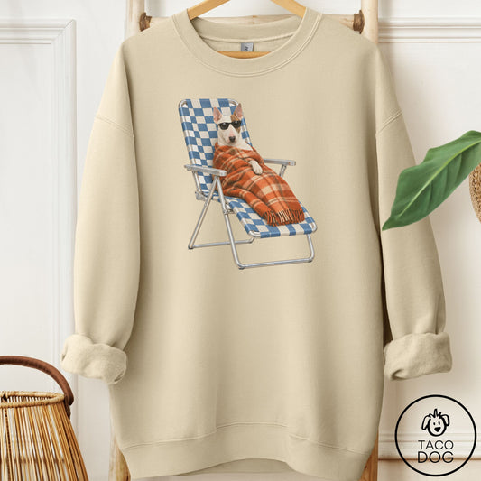 Bull Terrier Layering Sweatshirt Sand Taco-Dog