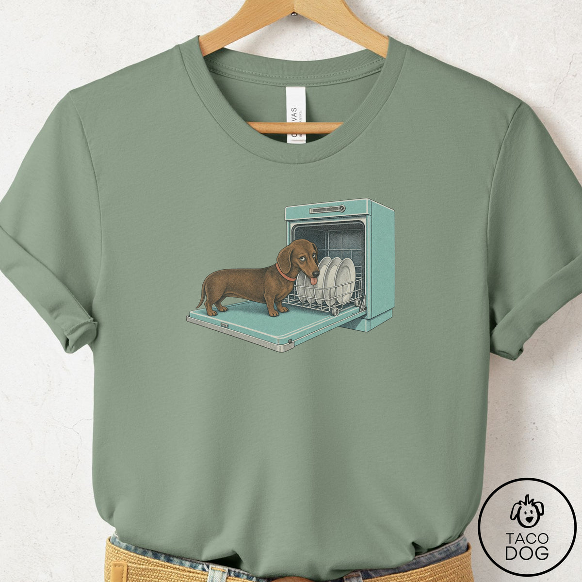 Dachshund Lower Rack T-Shirt