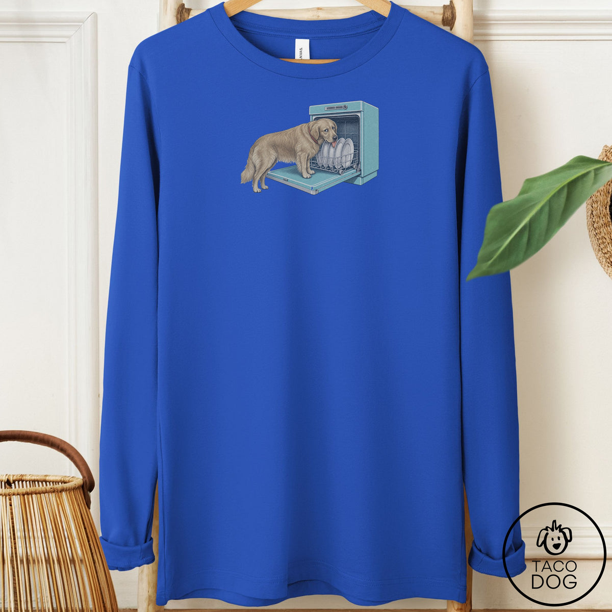 Golden Retriever Lower Rack Long Sleeve Tee