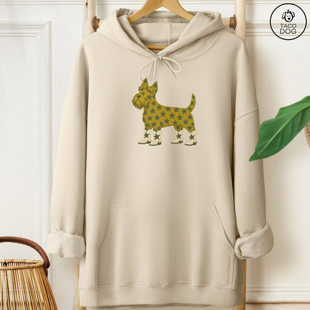 Scottie My Stars Hoodie Sand Taco-Dog