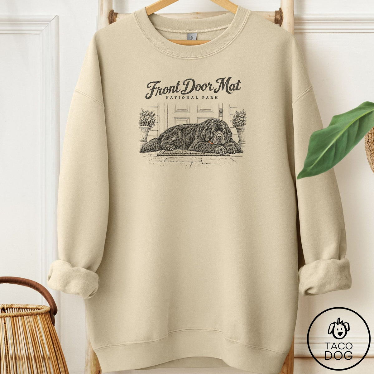 Newfoundland National Park Sweatshirt Sand Taco-Dog