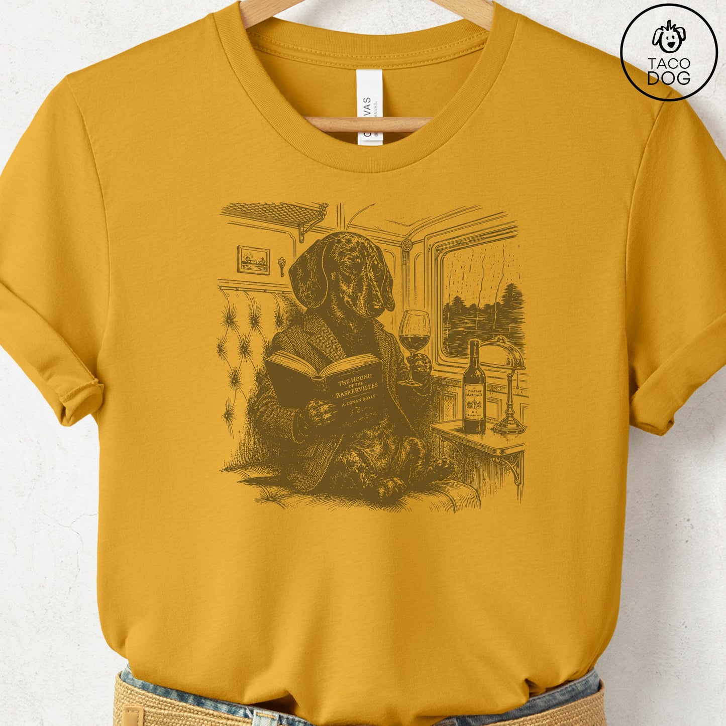 Dachshund Night Train T-Shirt