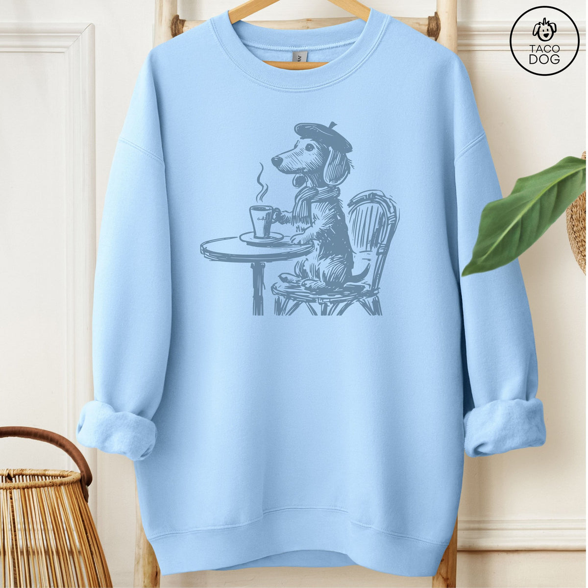 Dachshund Paris Sweatshirt