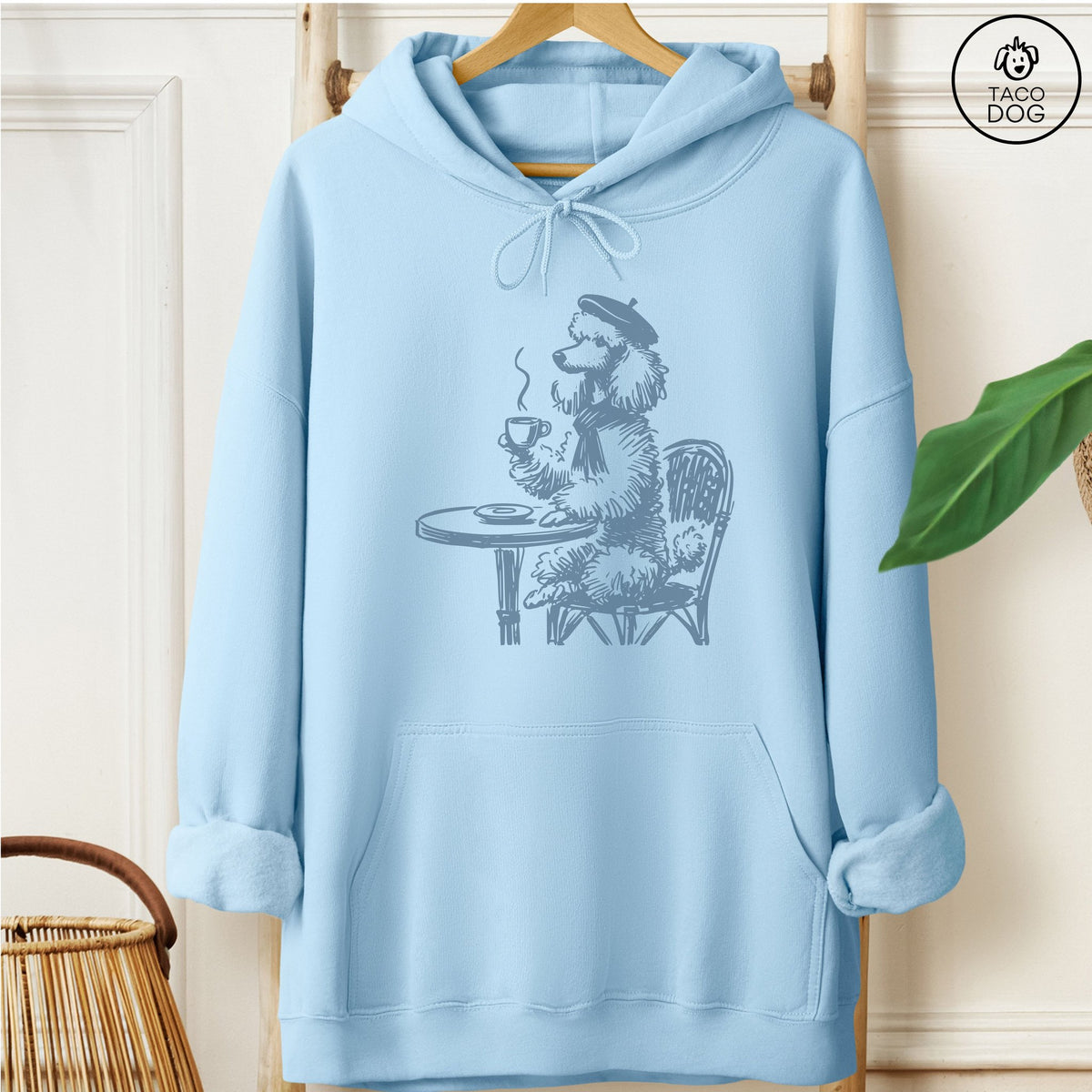 Poodle Paris Hoodie