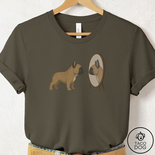 French Bulldog Frenchie Rival T-Shirt Army Taco-Dog