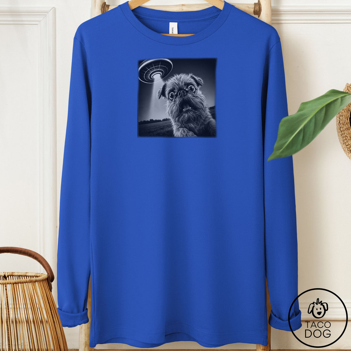 Brussels Griffon Selfie Long Sleeve Tee