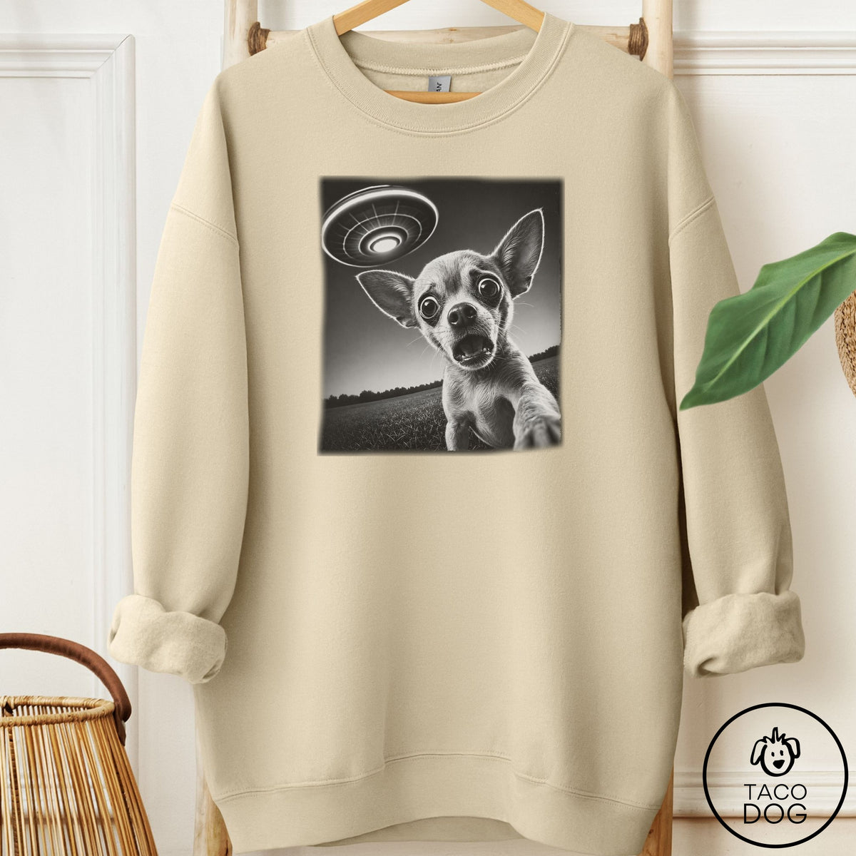 Chihuahua Selfie Sweatshirt