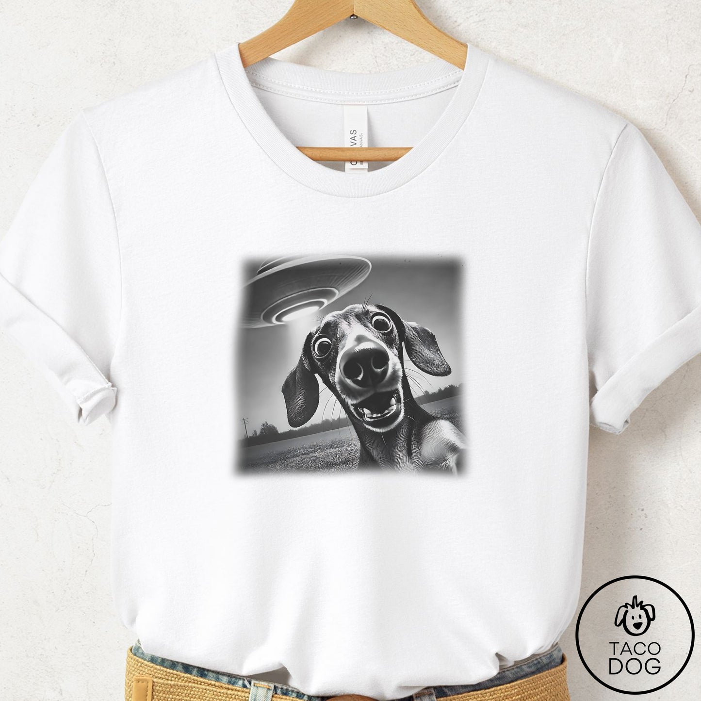 Dachshund Selfie T-Shirt