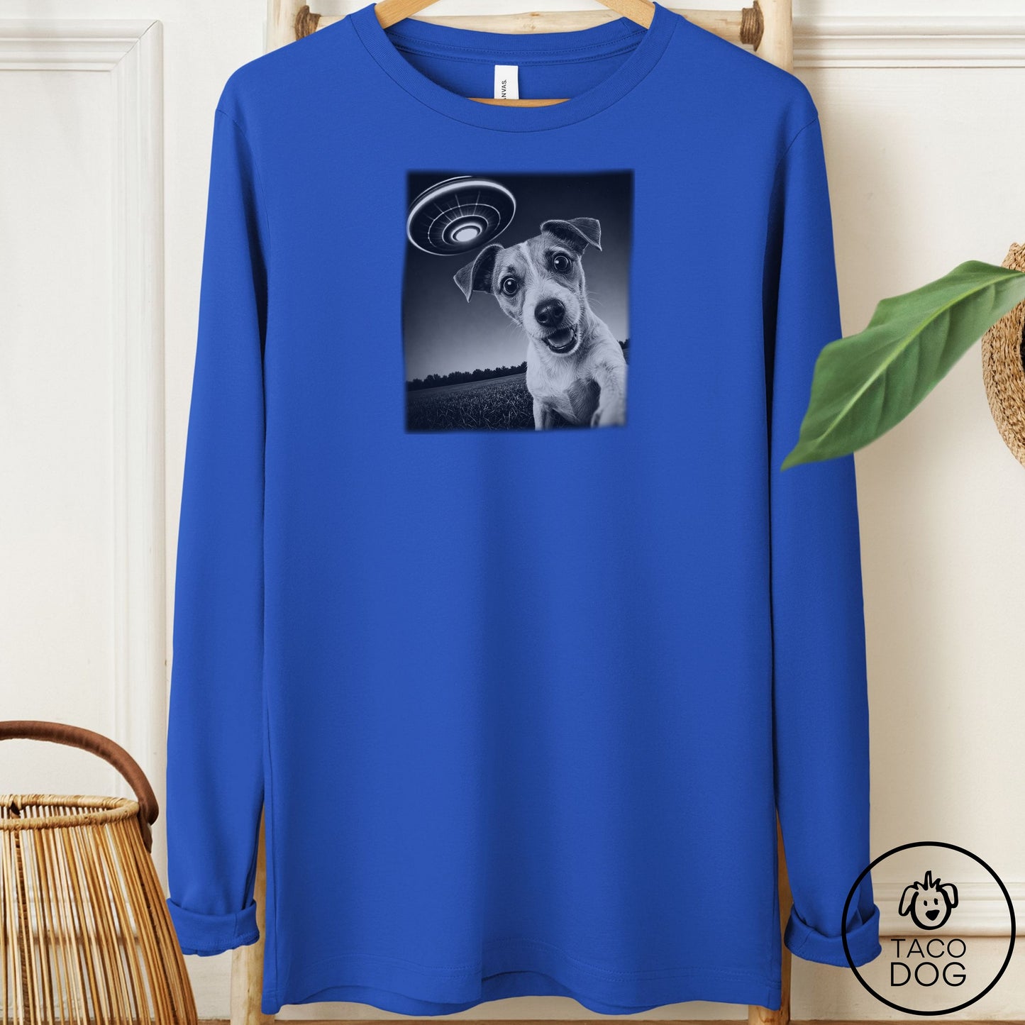 Jack Russell Selfie Long Sleeve Tee