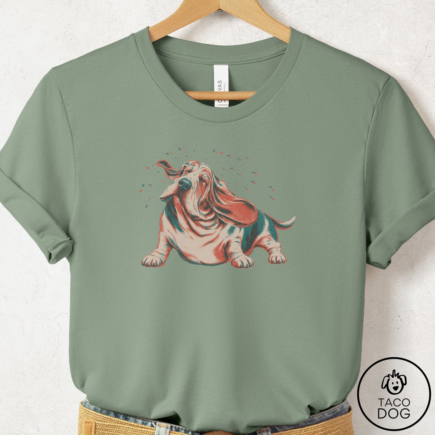 Basset Hound Shake T-Shirt