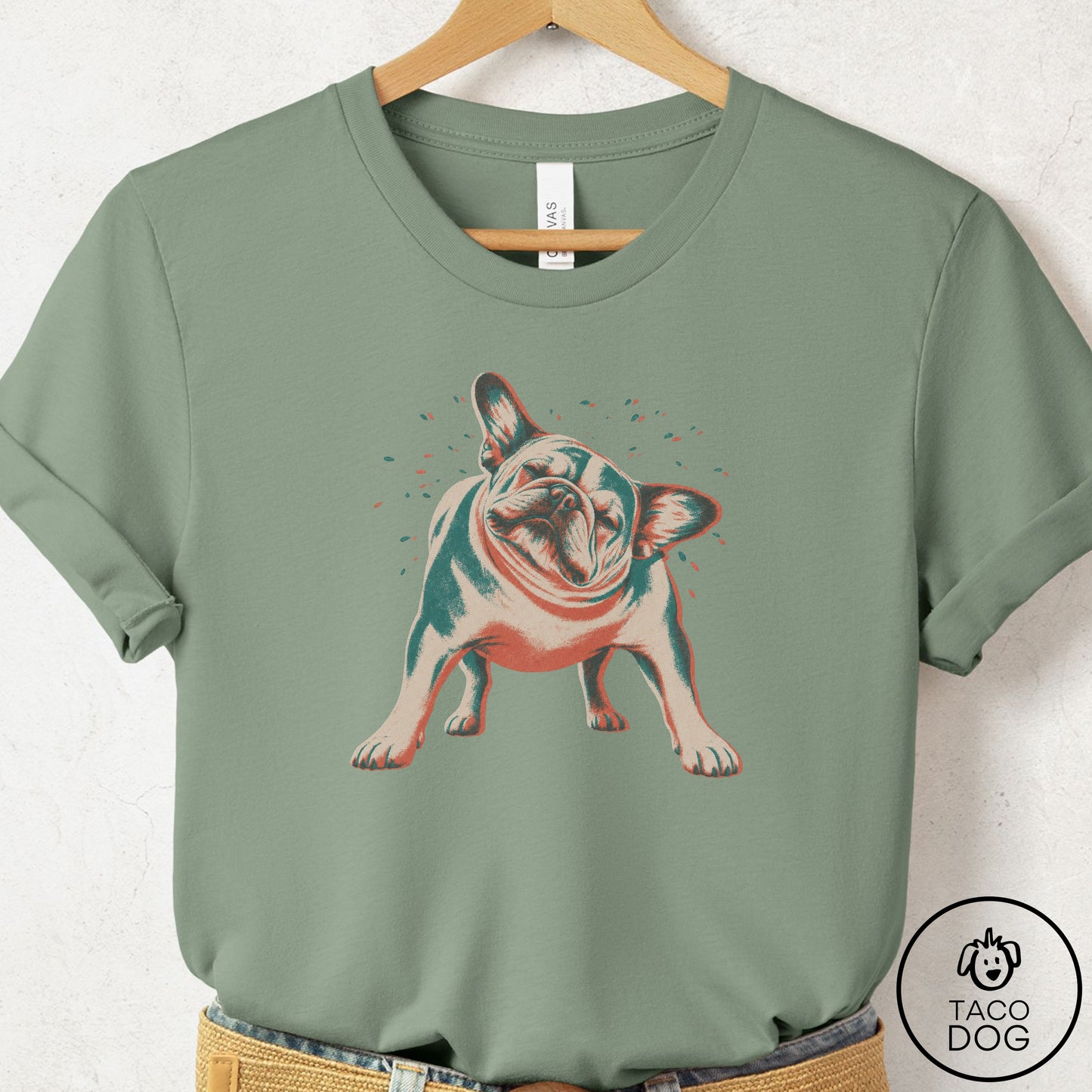 French Bulldog Frenchie Shake T-Shirt
