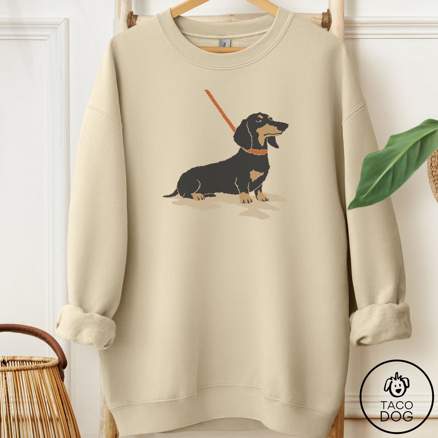 Dachshund Sitdown Sweatshirt