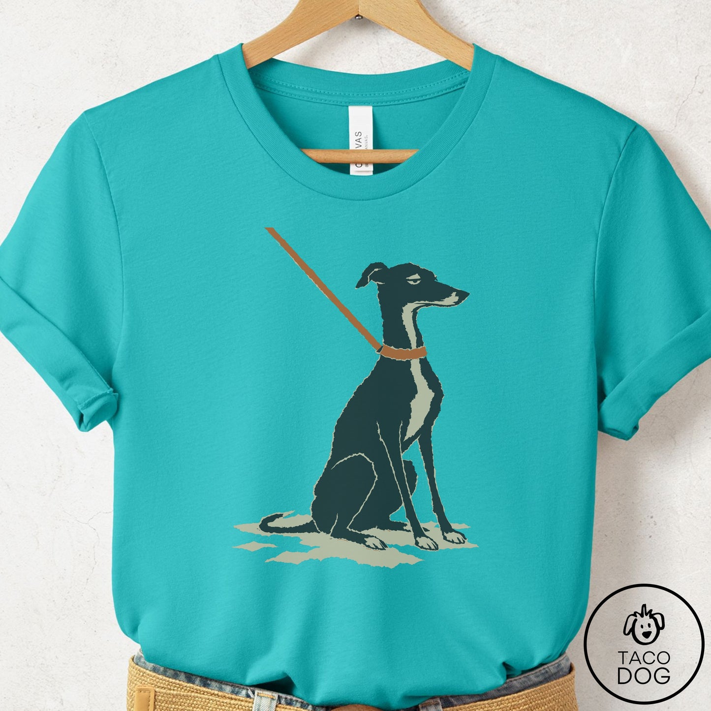 Italian Greyhound Whippet Sitdown T-Shirt