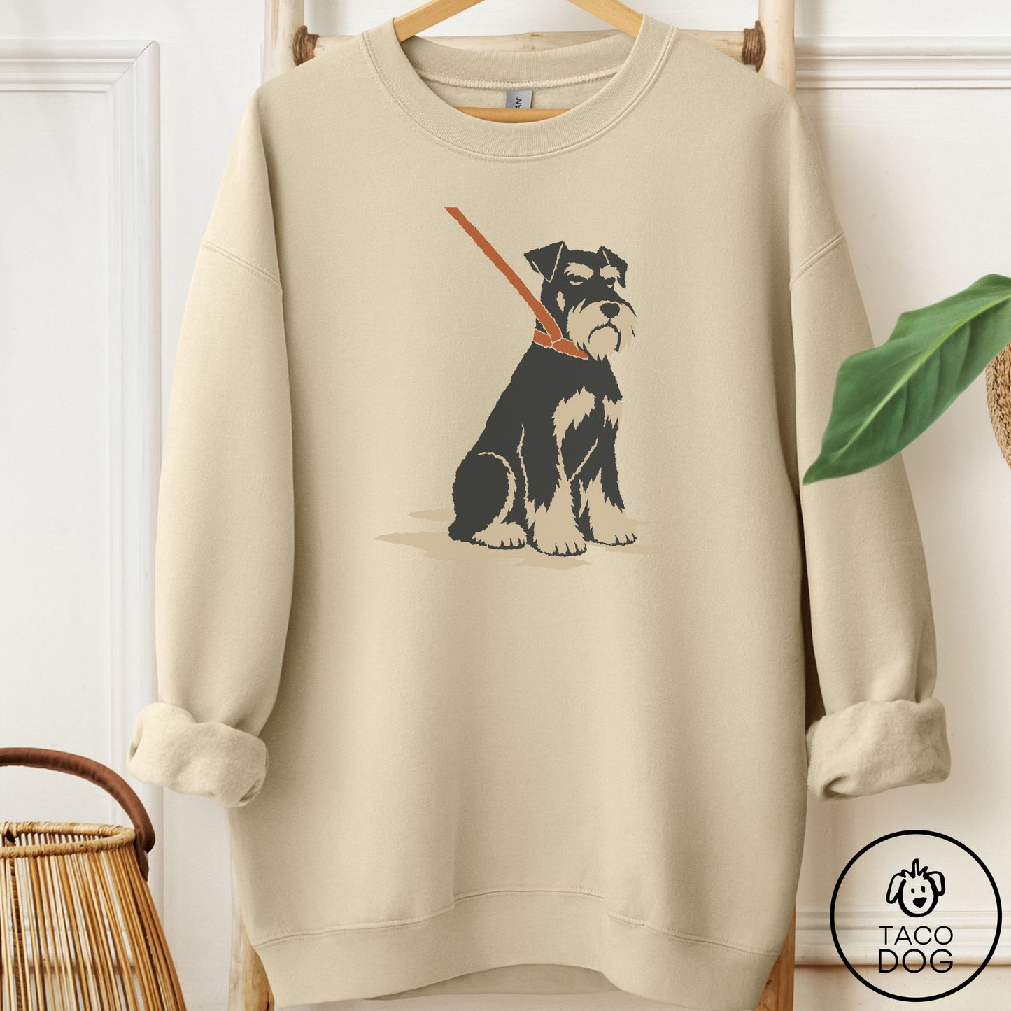 Schnauzer Sitdown Sweatshirt