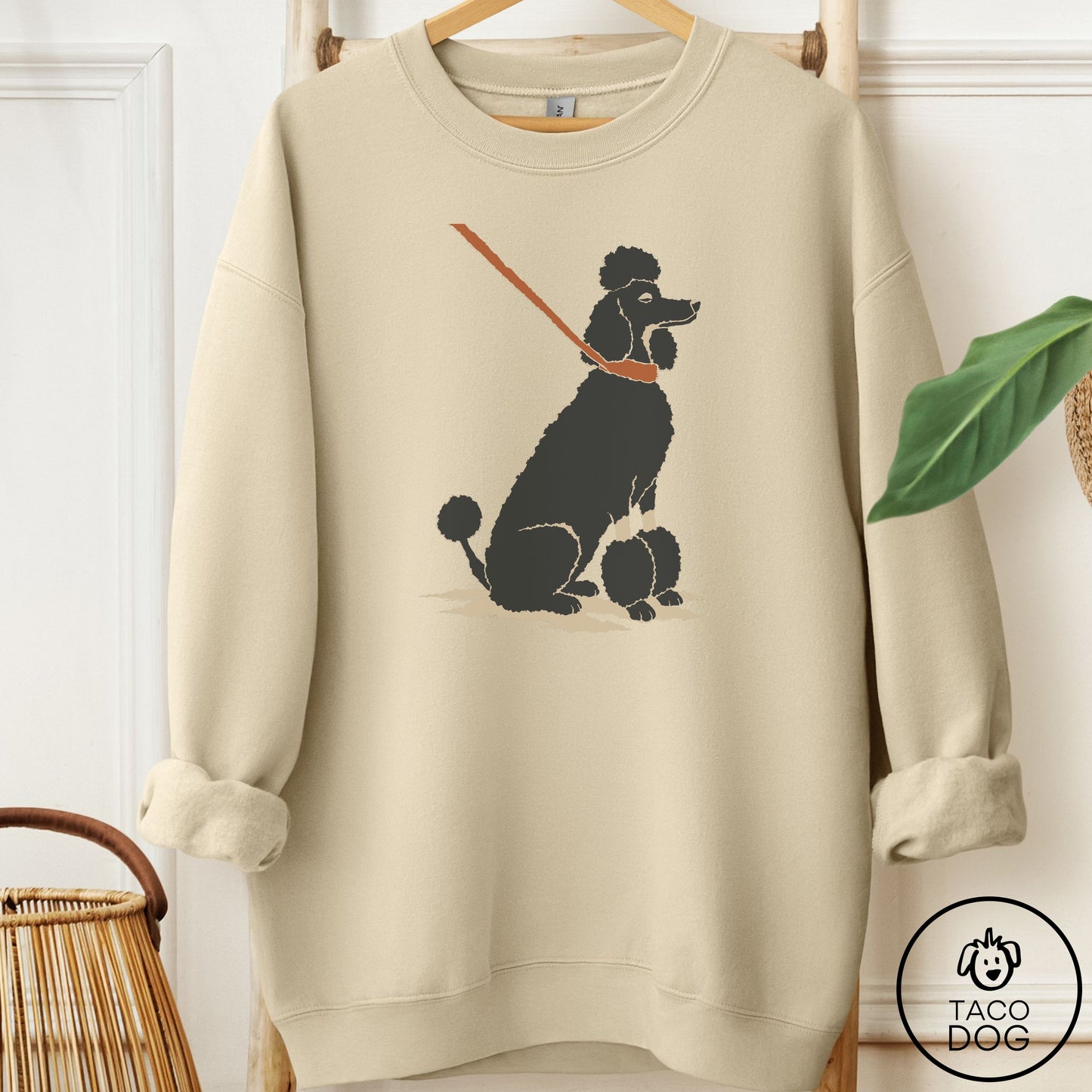 Poodle Sitdown Sweatshirt