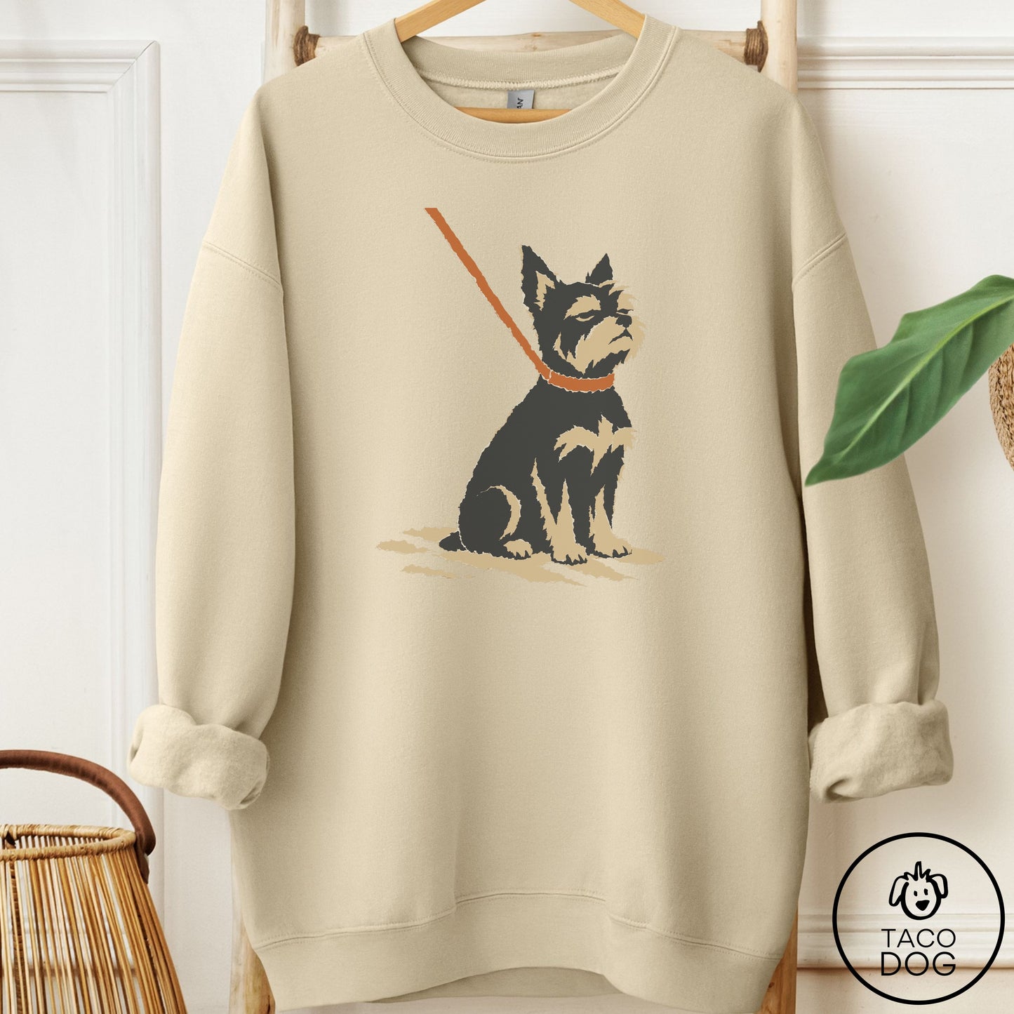 Yorkshire Terrier Yorkie Sitdown Sweatshirt