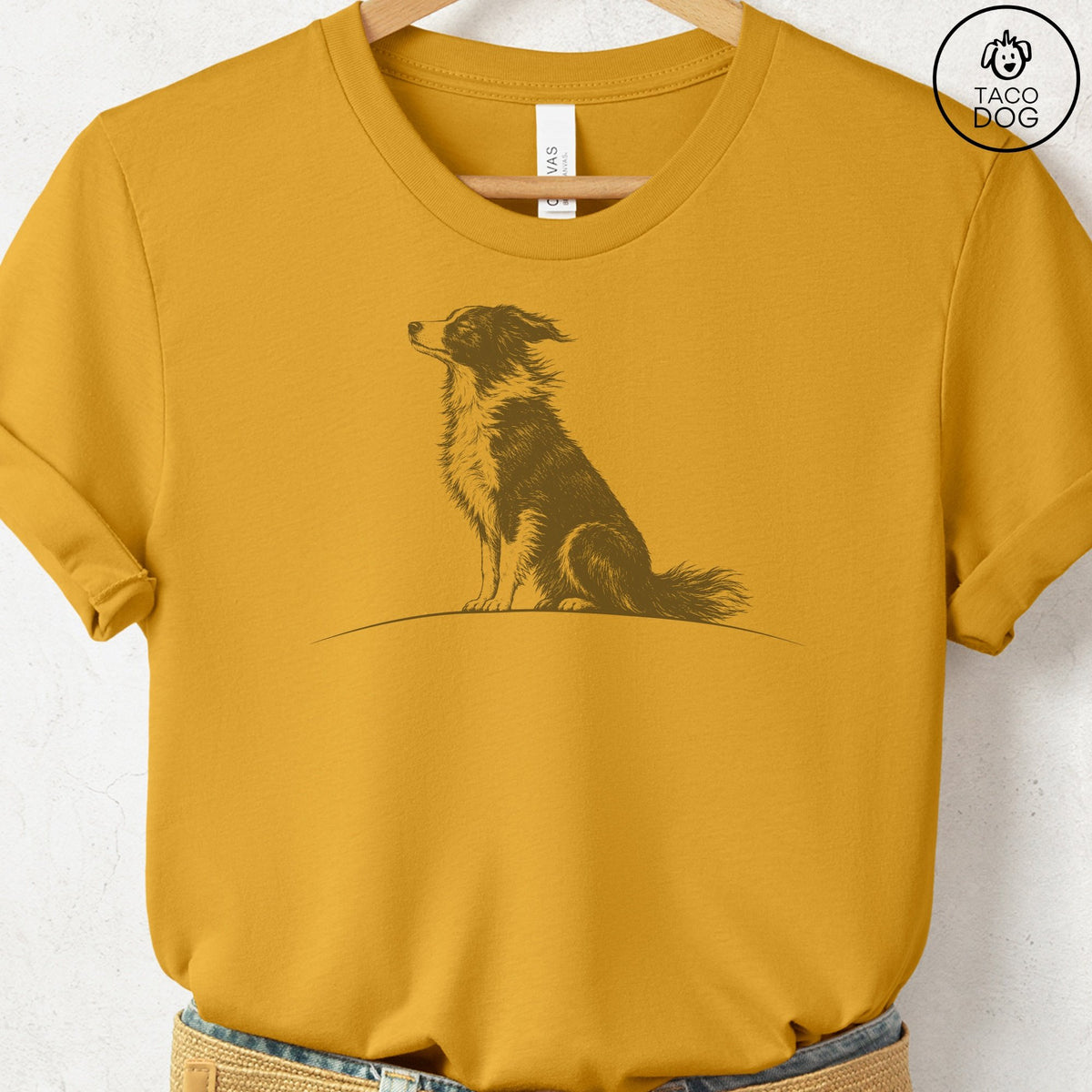 Border Collie Tail Wind T-Shirt