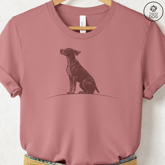 German Shorthaired Pointer Tail Wind T-Shirt