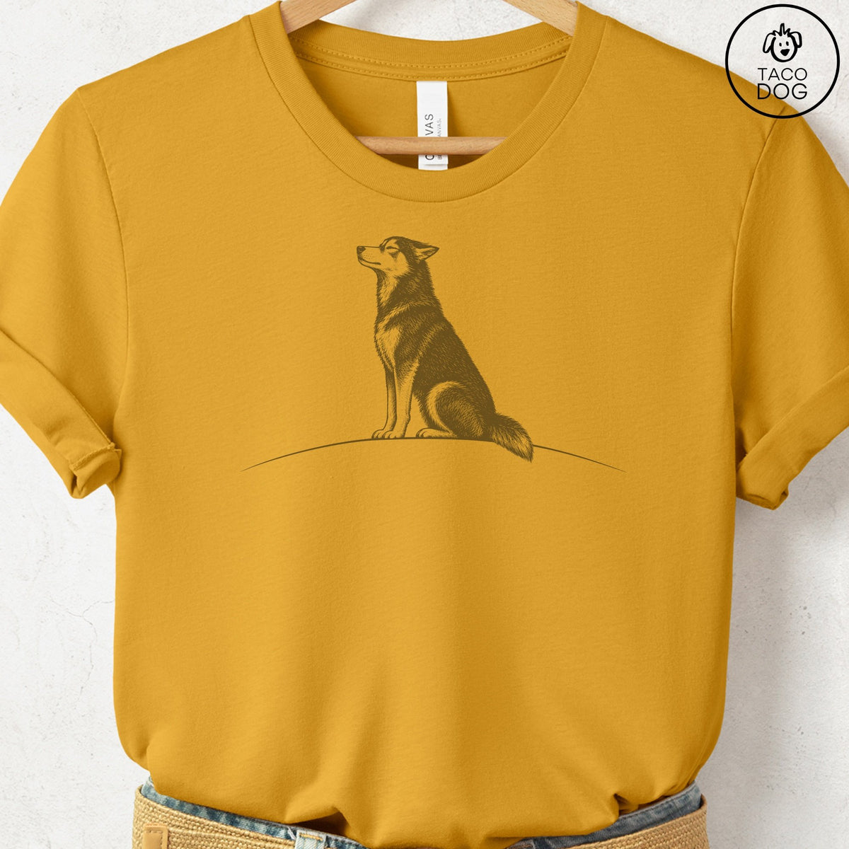 Husky Tail Wind T-Shirt