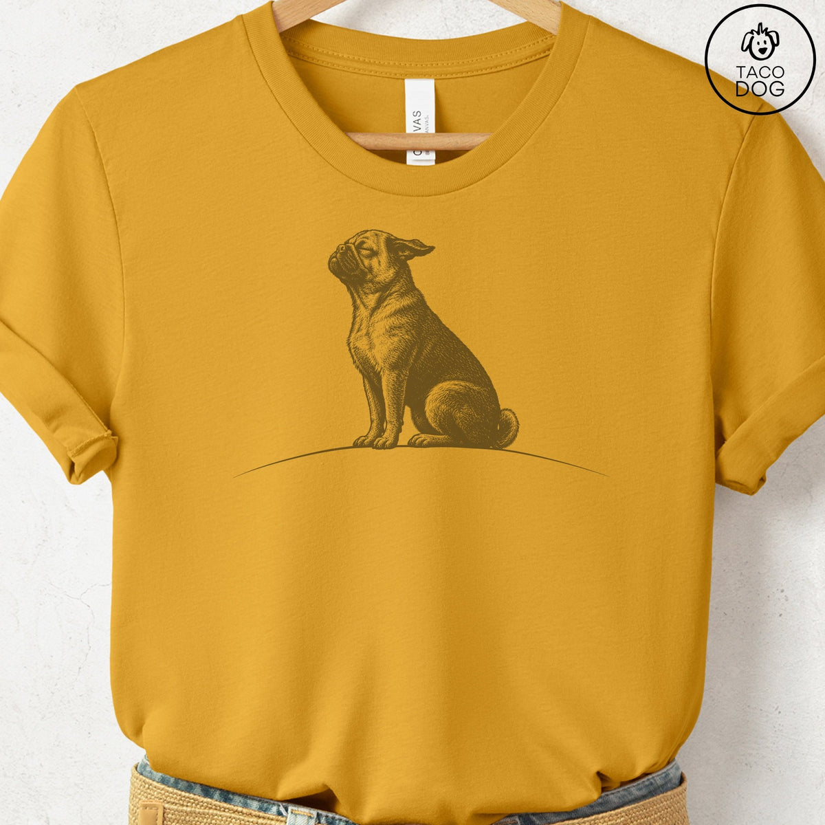 Pug Tail Wind T-Shirt