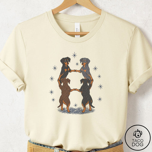 Doberman The Ritual T-Shirt Natural Taco-Dog