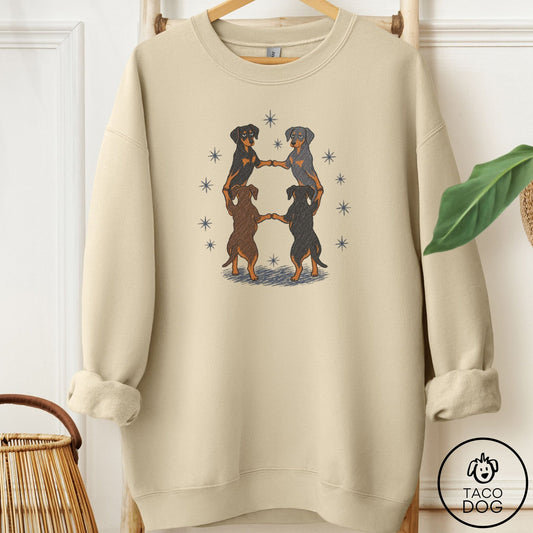 Doberman The Ritual Sweatshirt Sand Taco-Dog