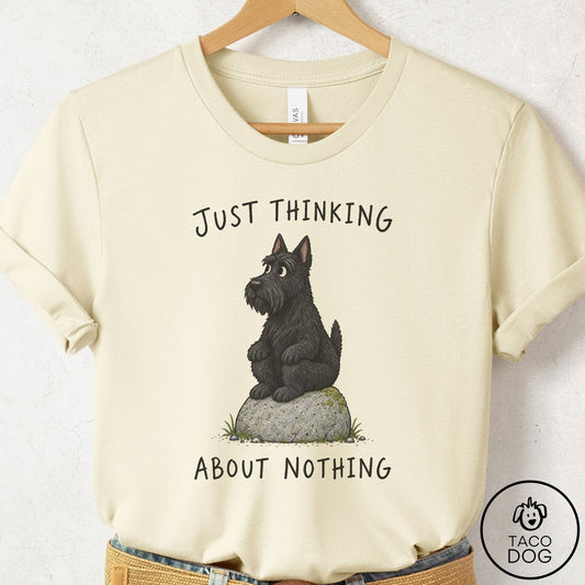 Scottie Thinking Nothing Rock T-Shirt Natural Taco-Dog