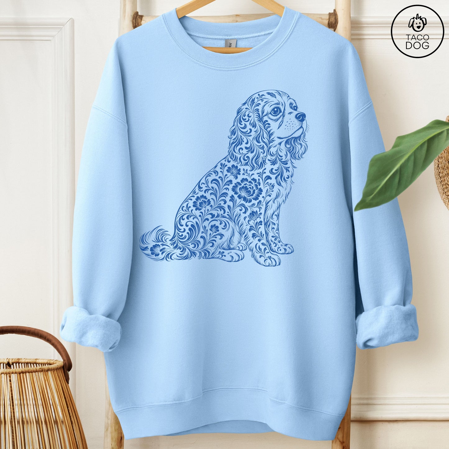 Cavalier King Charles Spaniel Toile Sweatshirt