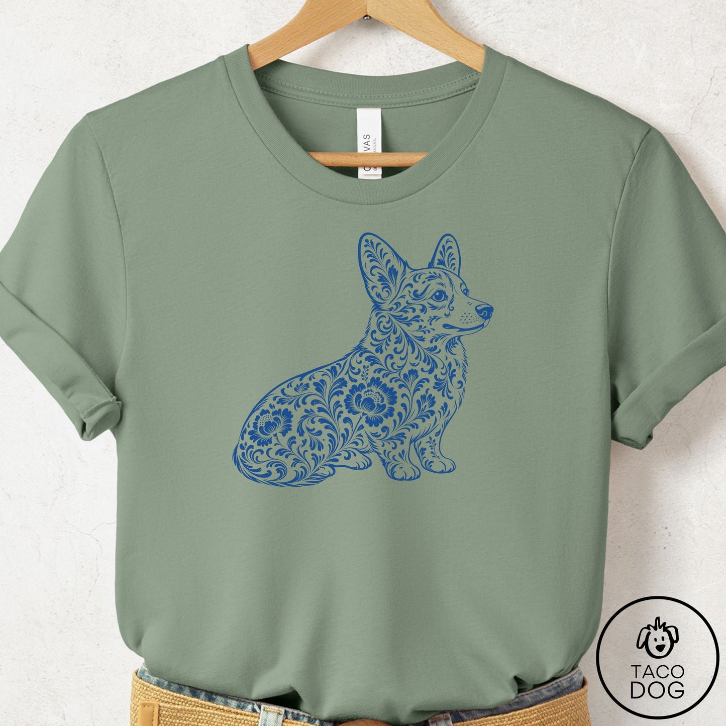 Corgi Toile T-Shirt