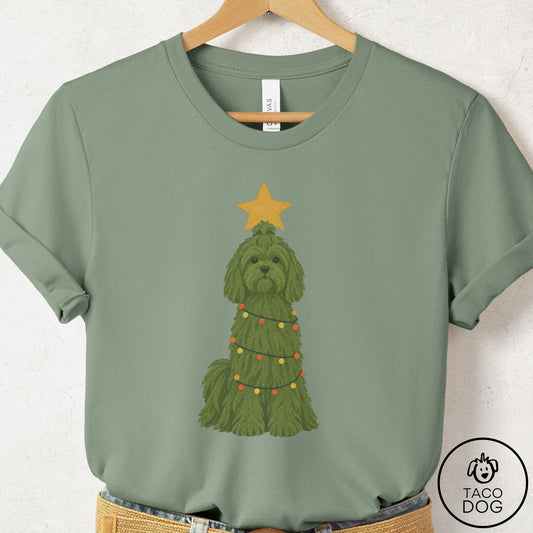 Maltese Christmas Tree T-Shirt