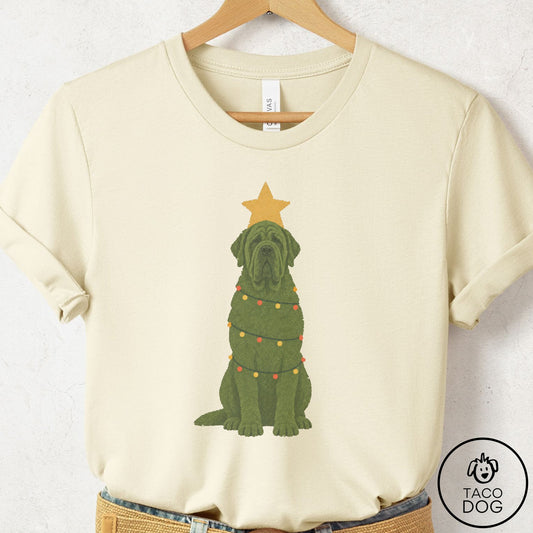 Mastiff Christmas Tree T-Shirt
