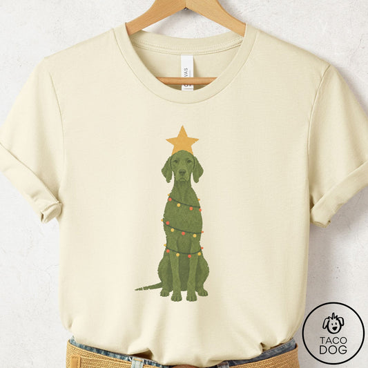 Vizsla Christmas Tree T-Shirt