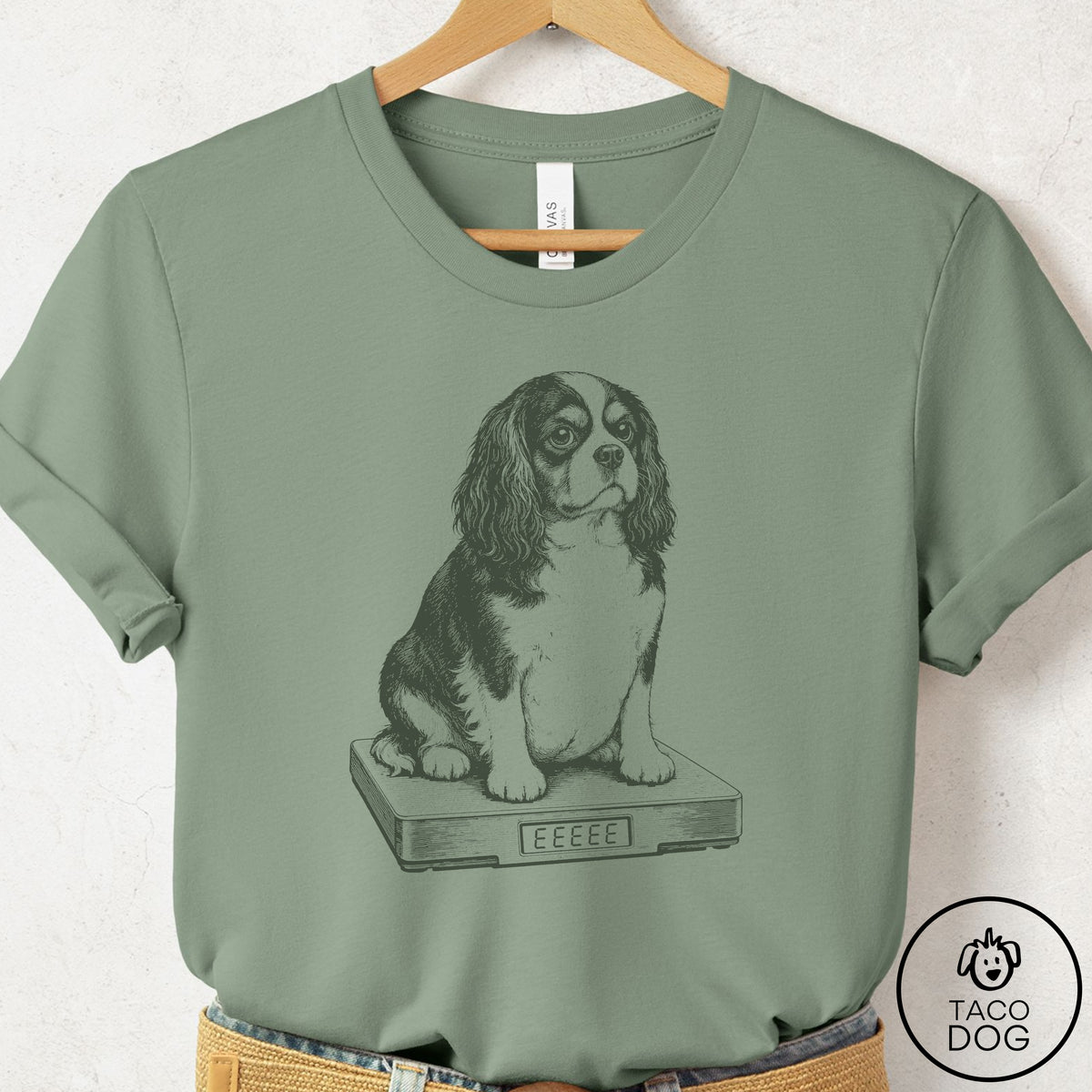 Cavalier King Charles Spaniel Weigh In T-Shirt