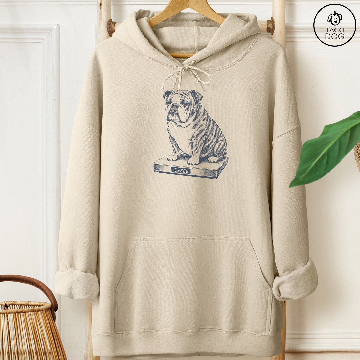 English Bulldog Weigh In Hoodie