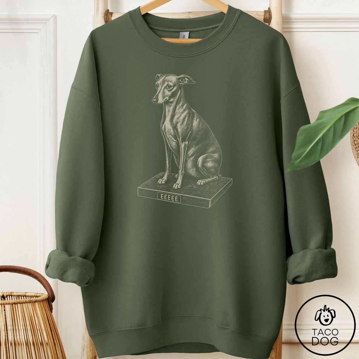 Italian Greyhound Whippet Weigh In Sweatshirt