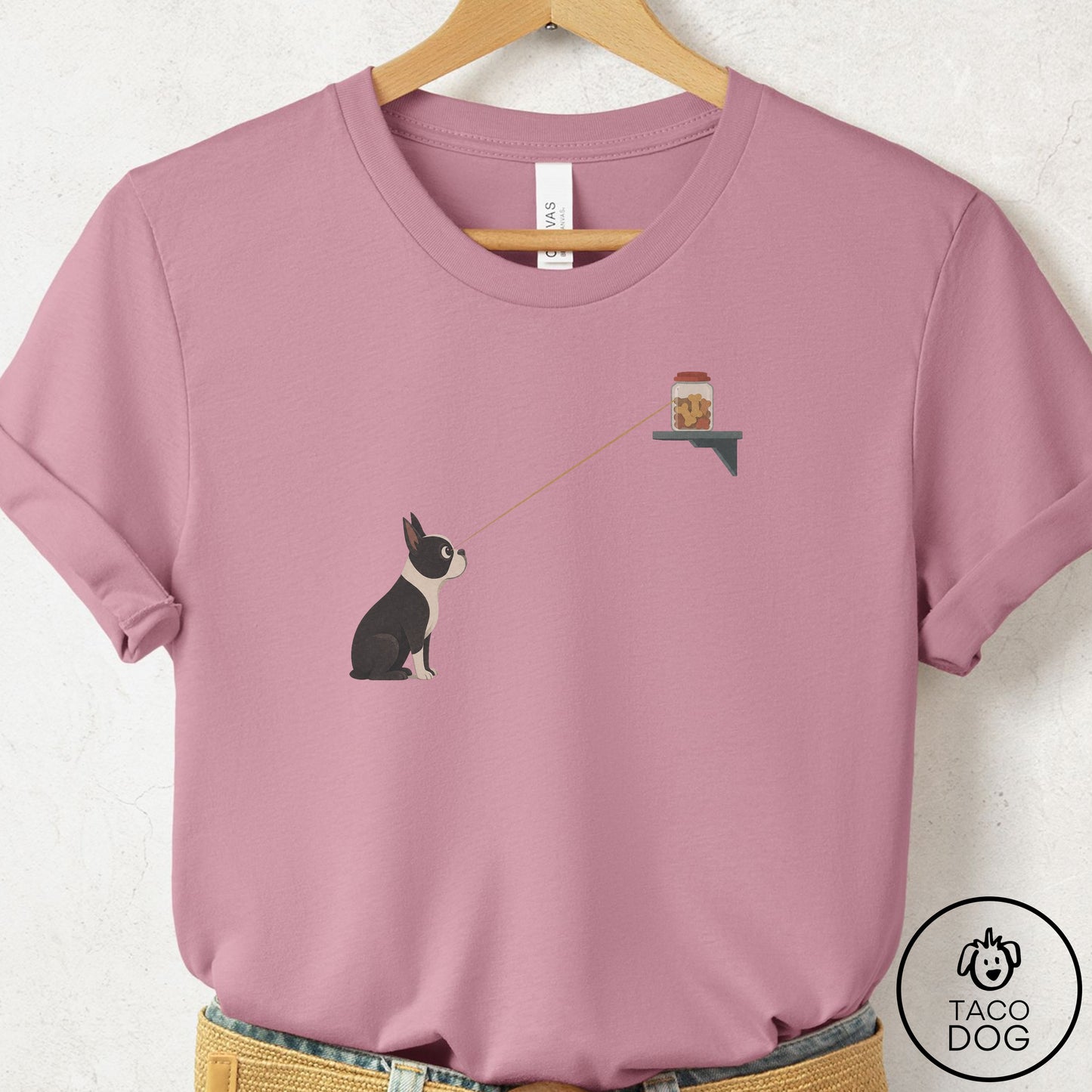 Boston Terrier Willpower T-Shirt