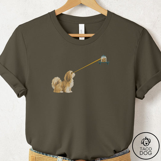 Havanese Willpower T-Shirt Army Taco-Dog