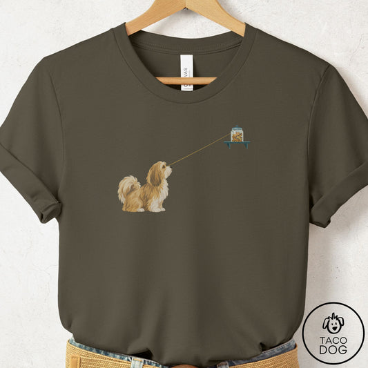 Havanese Willpower T-Shirt Army Taco-Dog
