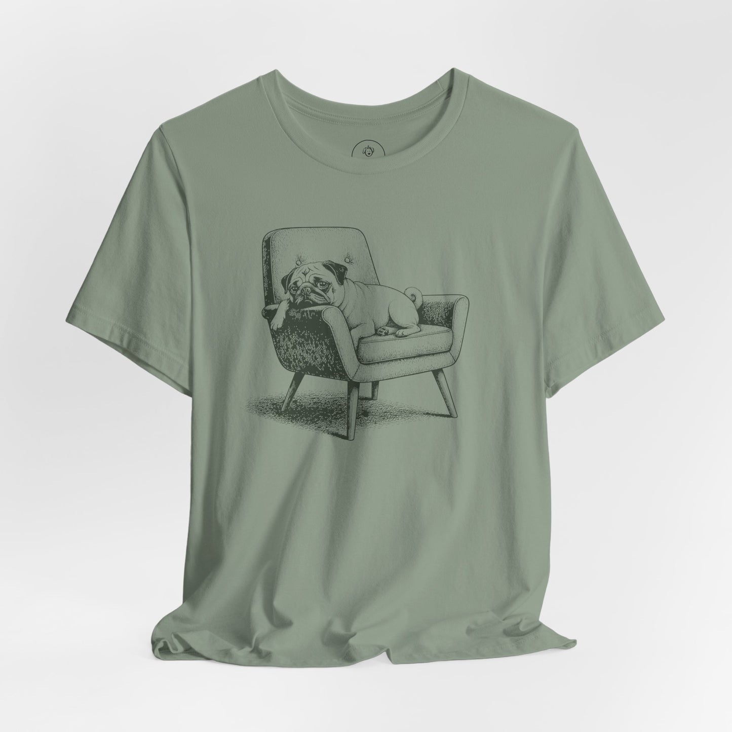 Pug Occupied T-Shirt Taco-Dog